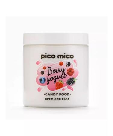 Pico Mico Body cream with berry yogurt 250 ml - Buy Online on GoSupps.com