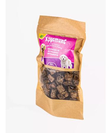 Khrustix Light beef for dogs of small rocks 50g - Buy Online on GoSupps.com