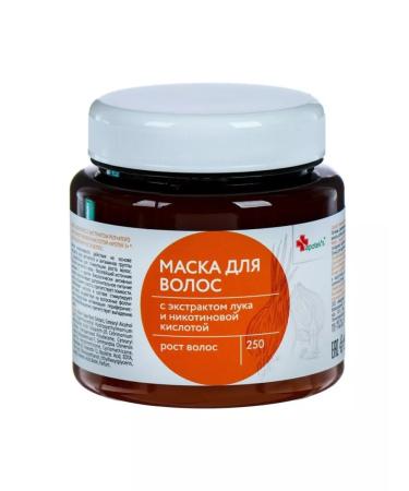 mirrolla Burdock hair mask with onions and nicotinic acid