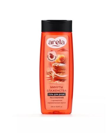ARELA Shower gel caramel mousse 250 ml 3 pcs - Buy Online on GoSupps.com
