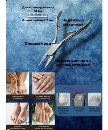 TAmira Pedicure nippers with a direct blade with a set - Buy Online on GoSupps.com