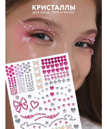MIAMITATS Rhinestones for the face body and hair Aesthetic Girl Me Core