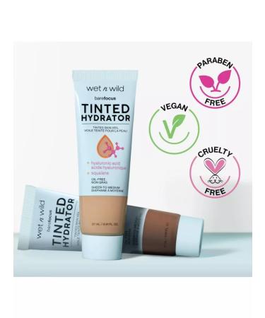 Wet n Wild Tinted moisturizer Bare Focus Deep - Buy Online on GoSupps.com