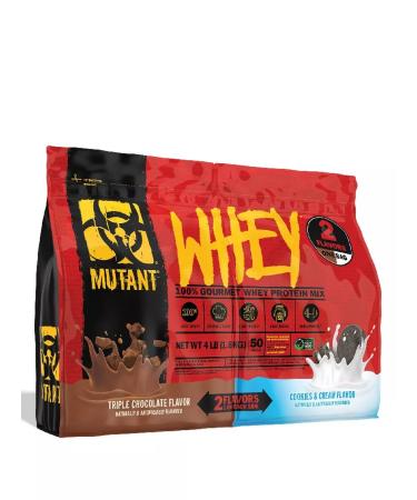 Mutant Protein Whey 2 in 1 1800 g - triple chocolate and cookies