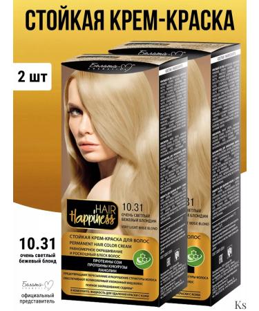 BelitaM Persistent Hair Happiness hair cream tone 10.31 2pcs