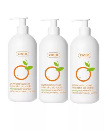 Ziaja Body milk "Orange" 400 ml 3 pcs