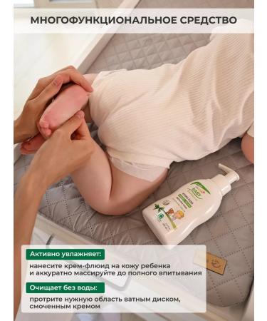 Natura House Moisturizer-fluid cream for body and face Cucciolo Baby 200 ml - Buy Online on GoSupps.com