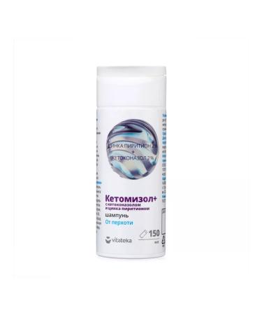 VITATEKA Shampoo from dandruff with ketomizol and zinc 150 ml - Buy Online on GoSupps.com