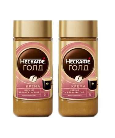 Nescafe Coffee soluble Neskafe Gold Cream 170 grams 2 pieces