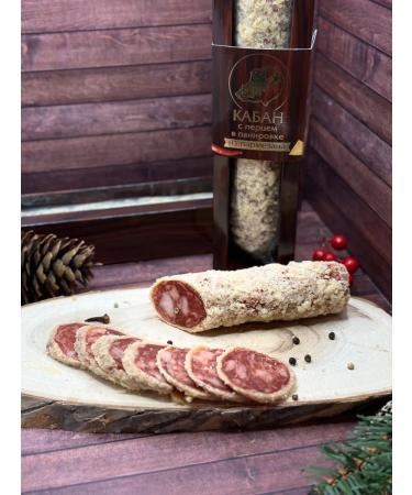 Delicacy Game Sausage Kaban with pepper in panzing from Parmesan - Buy Online on GoSupps.com