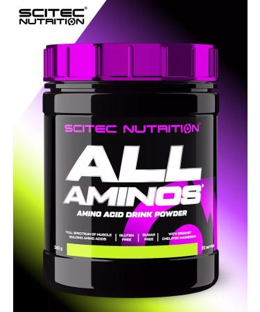 Scitec Nutrition All amino complex of all amino acids powder sportpit 340g