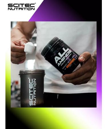 Scitec Nutrition All amino complex of all amino acids powder sportpit 340g - Buy Online on GoSupps.com