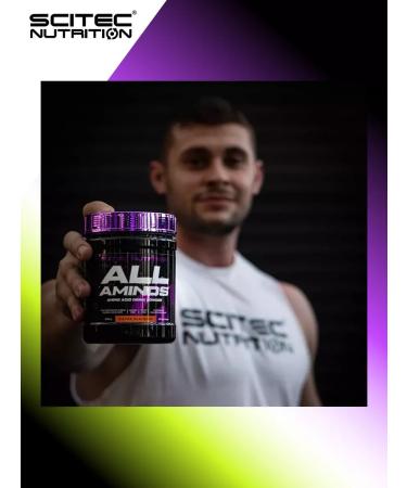 Scitec Nutrition All amino complex of all amino acids powder sportpit 340g - Buy Online on GoSupps.com