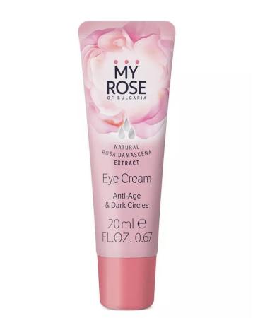 MY ROSE OF BULGARIA Skin cream around the eyes 20 ml - Buy Online on GoSupps.com