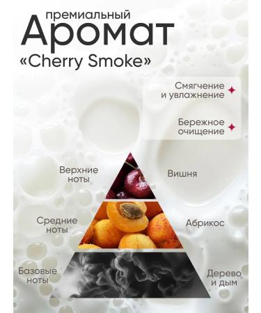 Rakhodat Gel shower cream perfumed Cherry Smoke 750ml - Buy Online on GoSupps.com