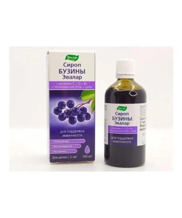 Evalar Buzina syrup 100 ml - Buy Online on GoSupps.com