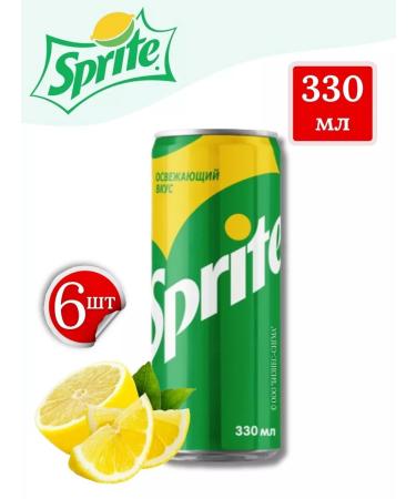 Sprite Drink sprout gas 6 pcs 330 ml