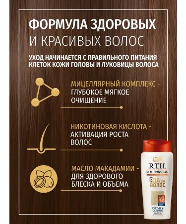 RTH Female shampoo for the growth of normal hair - Buy Online on GoSupps.com