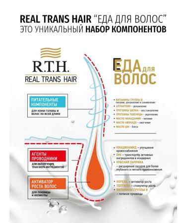 RTH Male shampoo for normal hair - Buy Online on GoSupps.com