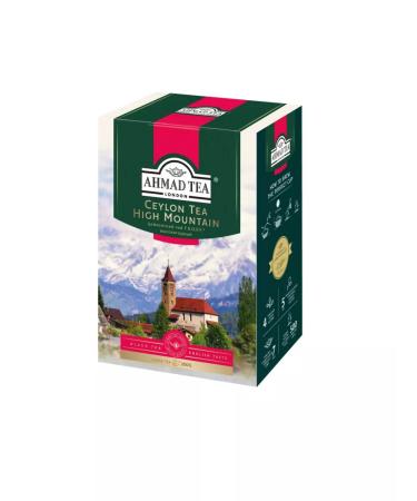 Ahmad Tea Tea Ahmad Ceylon High Mountain black sheet 200 g 8 pcs - Buy Online on GoSupps.com