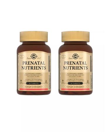 Solgar-prenatabs 60 tablets 2 packages