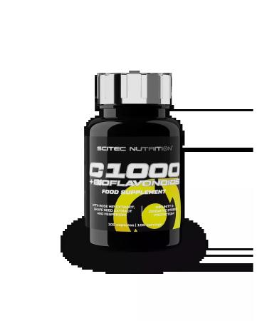 Scitec Nutrition Vitamin C with bioflavonoids 100pcs - Buy Online on GoSupps.com
