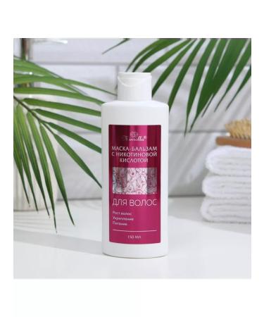 mirrolla Mask-Balm for hair with nicotinic acid 150 ml - Buy Online on GoSupps.com