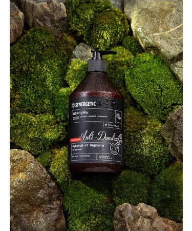 SYNERGETIC Natural shampoo from male dandruff 750ml - Buy Online on GoSupps.com