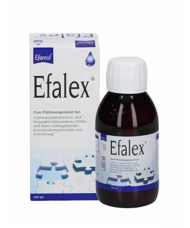Efalex Omega 3 6 liquid for children and adults Eflex Efamol 150 ml
