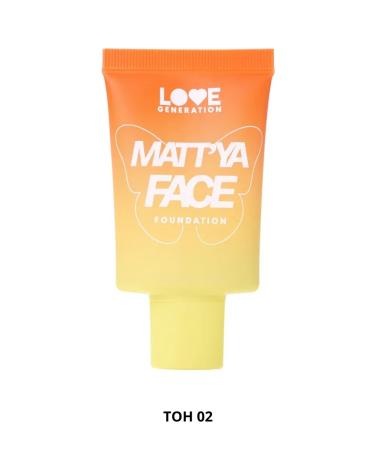 Love Generation Tonal face cream is dense matting tone 02