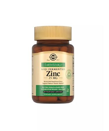 SOLGAR Zinc 25 mg in the enzyme culture of Kodzhi 30 -1UP