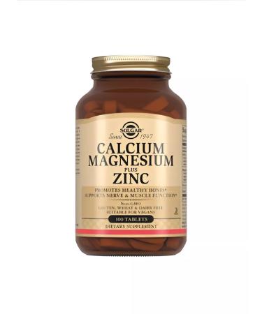 SOLGAR Calcium-Magniy-Tsink No. 100 -1UP