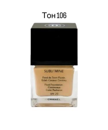 SALE Tonal cream Fluid Chanel Tone106