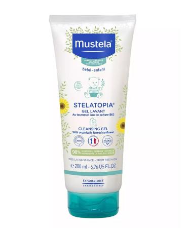 Mustela STELATOPIA gel for bathing for dry skin 200 ml