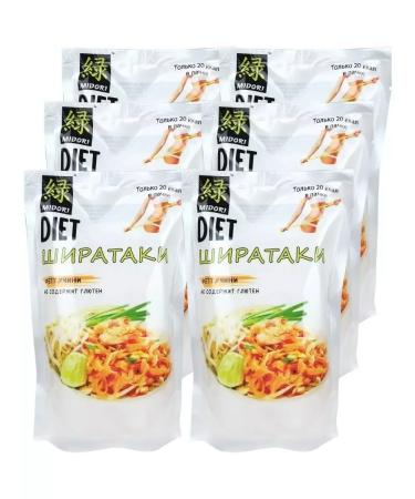 Midori Fettuccini noodles without gluten 200 g - 6 pcs - Buy Online on GoSupps.com