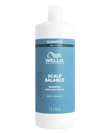 WELLA PROFESSIONALS Invigo Scalp Balance Cleaning Hair Shampoo 1000 ml