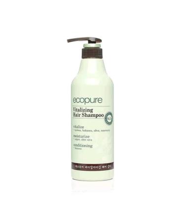 ecopure Vitalizing Hair Shampoo Vitaminized Hair Shampoo