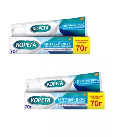 Corega Strong mint cream 70 g 2pcs
