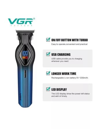 Hair clipper hair trimmer / VGR-921 gold - Buy Online on GoSupps.com