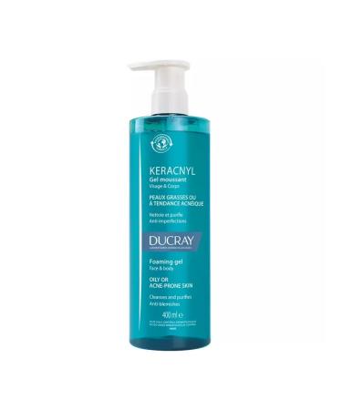 DUCRAY Clearing facial and body gel Keraacnyl 400 ml