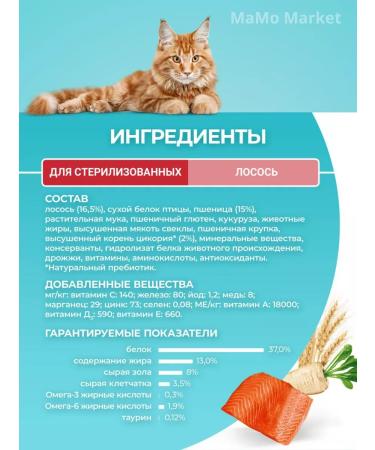 PURINA ONE Cat for cats dry 1.5 kg for sterilized with salmon - Buy Online on GoSupps.com