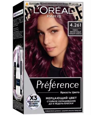 L'OREAL PARIS Preference 4.261 Persistent hair dye