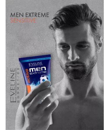 Eveline Cosmetics Gel after shaving MEN EXTREME 5V1 Q10+R Active 200 ml - Buy Online on GoSupps.com