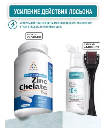 Trixosil Lotion 10% for hair growth and beard - Buy Online on GoSupps.com