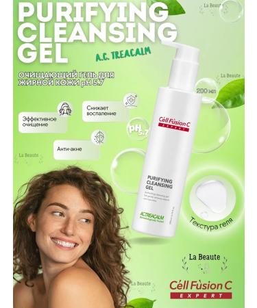 Cell Fusion Purifying Cleansing Gel Cleaning Leather Cleaning Gel