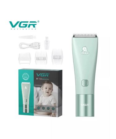 Children's haircut V-153 trimmer for children Green