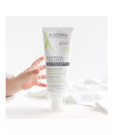 ADERMA Exomega Allergo softening balm for atopic leather 200ml - Buy Online on GoSupps.com