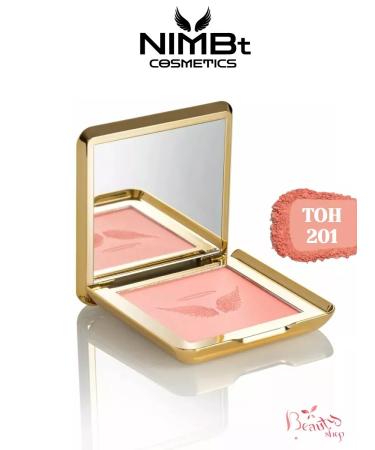 NIMBt Blush Powder Blus tone 201 coral-pink