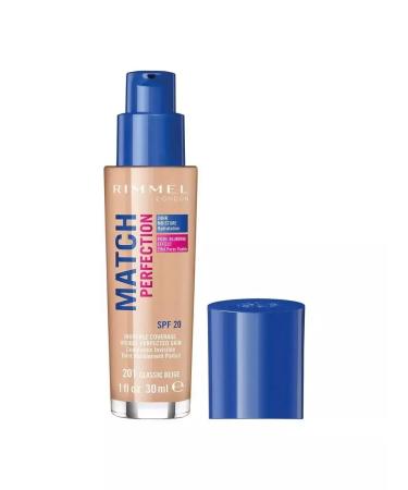 Rimmel Tonal Cream Match Perfection Ton 201 Classic Beige 30 ml - Buy Online on GoSupps.com
