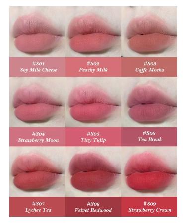 Flower Knows Liquid velvet lipstick Strawberry Rococo LIP lipstick - Buy Online on GoSupps.com